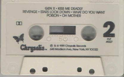 Gen X* - Kiss Me Deadly (Cassette) Chrysalis Cassette 04411413274