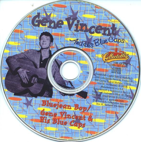 Gene Vincent And Gene Vincent & His Blue Caps - Bluejean Bop/Gene Vincent & His Blue Caps (CD) Collectables,Collectables CD 090431271223