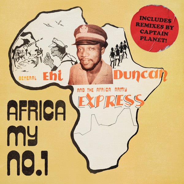 General Ehi Duncan & The Africa Army Express - Africa My No. 01 (12") Canopy Records Vinyl 9429048142830