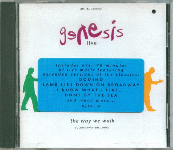 Genesis - Live / The Way We Walk (Volume Two: The Longs) (CD) Atlantic,Atlantic CD 075678246128