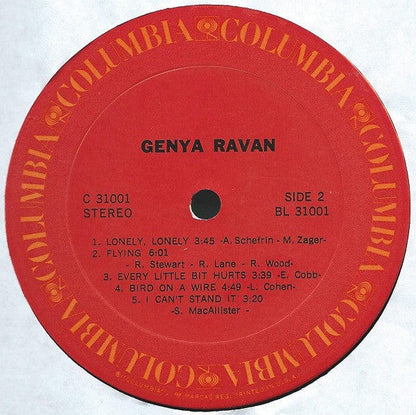 Genya Ravan - Genya Ravan (LP) Columbia Vinyl