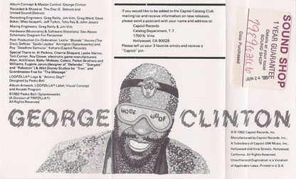 George Clinton - Computer Games (Cass, Album, RE) on Capitol Records at Further Records