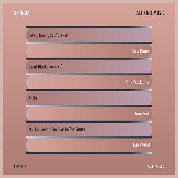 Georgia (12) - All Kind Music (LP) Palto Flats Vinyl 616892442448