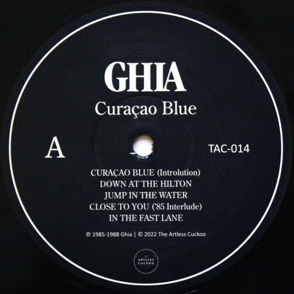 Ghia - Curaçao Blue (LP) The Artless Cuckoo,The Outer Edge Vinyl