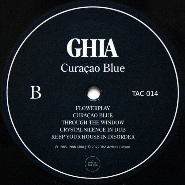 Ghia - Curaçao Blue (LP) The Artless Cuckoo,The Outer Edge Vinyl