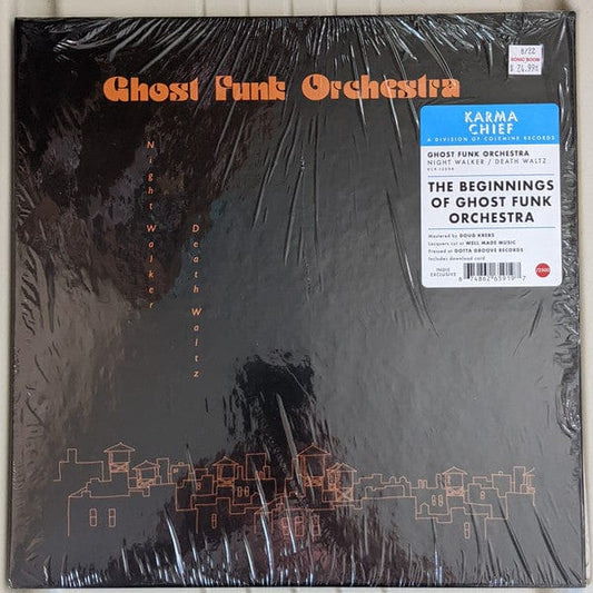 Ghost Funk Orchestra - Night Walker / Death Waltz (LP) Karma Chief Records,Karma Chief Records Vinyl 674862659197