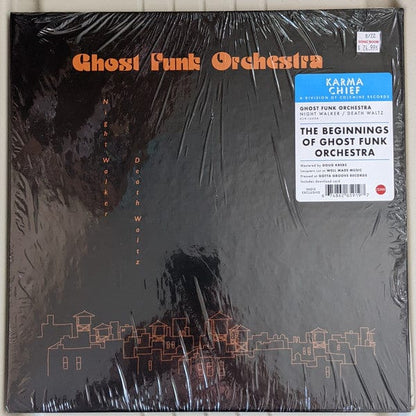 Ghost Funk Orchestra – Night Walker / Death Waltz (LP, Red, Karma Chief Records, 2022) Front Cover