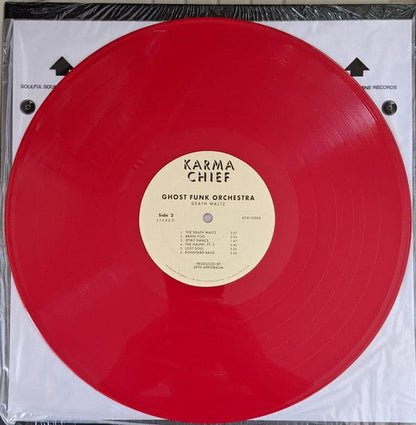 Ghost Funk Orchestra – Night Walker / Death Waltz (LP, Red, Karma Chief Records, 2022) Image 5