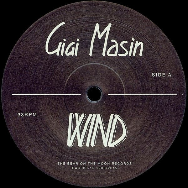 Gigi Masin - Wind (LP) The Bear On The Moon Records,The Bear On The Moon Records Vinyl 783024551054