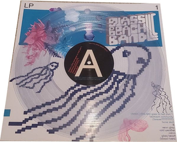 glass beach – the first glass beach album (2xLP, Super Duper Ultra Clear, Run For Cover Records, 2022) Image 4
