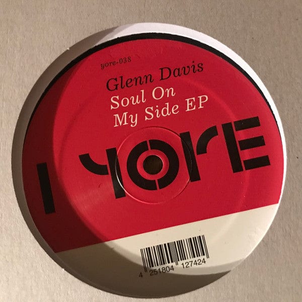 Glenn Davis – Soul On My Side EP (12", Yore Records, 2021) Front Cover