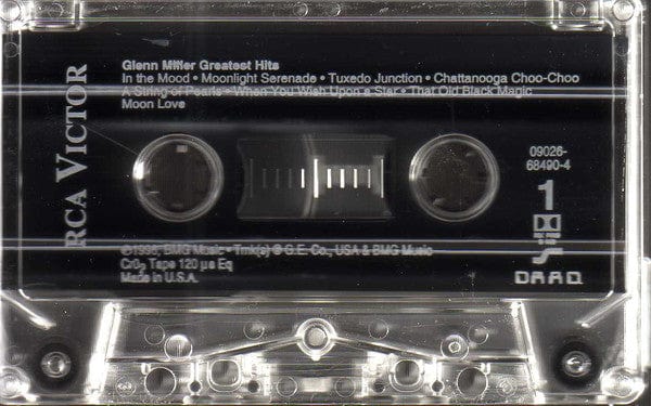 Glenn Miller - Greatest Hits (Cassette) RCA Victor Cassette 090266849048
