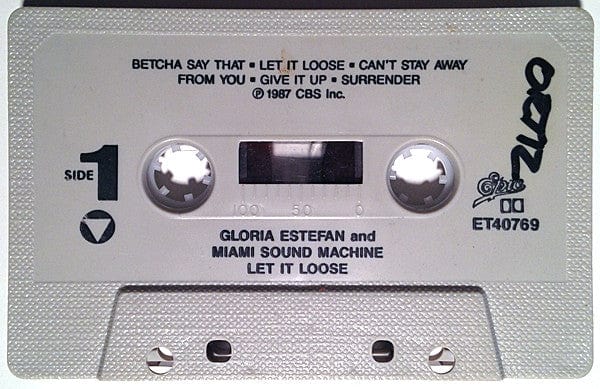 Gloria Estefan And Miami Sound Machine* - Let It Loose (Cassette) Epic, Epic Cassette 07464407694