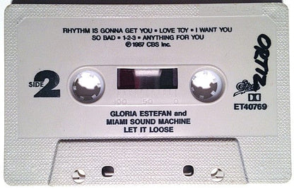 Gloria Estefan And Miami Sound Machine* - Let It Loose (Cassette) Epic, Epic Cassette 07464407694