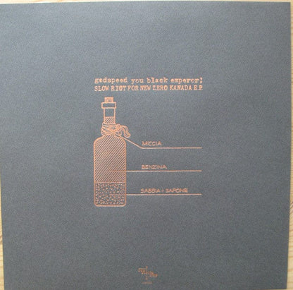 Godspeed You Black Emperor! - Slow Riot For New Zero Kanada E.P. (12") Constellation Vinyl 666561000615