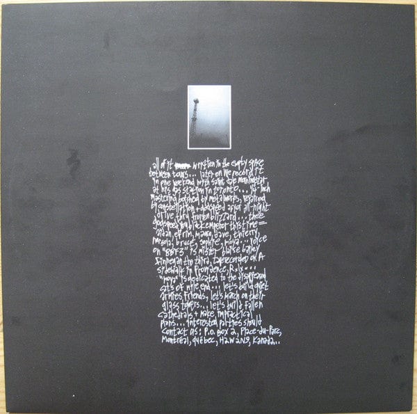 Godspeed You Black Emperor! - Slow Riot For New Zero Kanada E.P. (12") Constellation Vinyl 666561000615