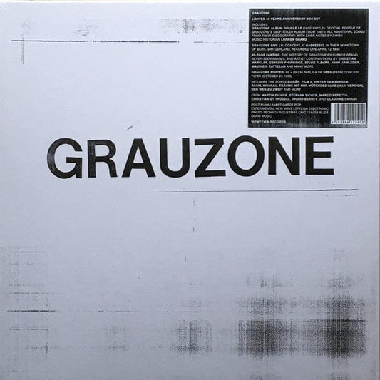 Grauzone - Grauzone (2xLP) We Release Whatever The Fuck We Want Records Vinyl 4251804120098
