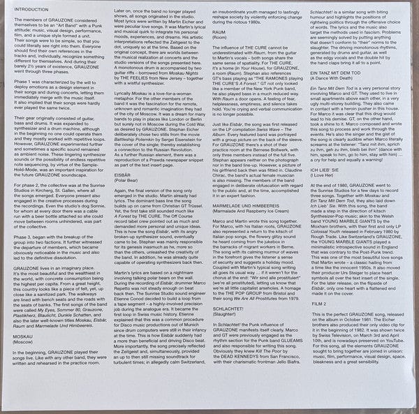 Grauzone - Grauzone (2xLP) We Release Whatever The Fuck We Want Records Vinyl 4251804122153