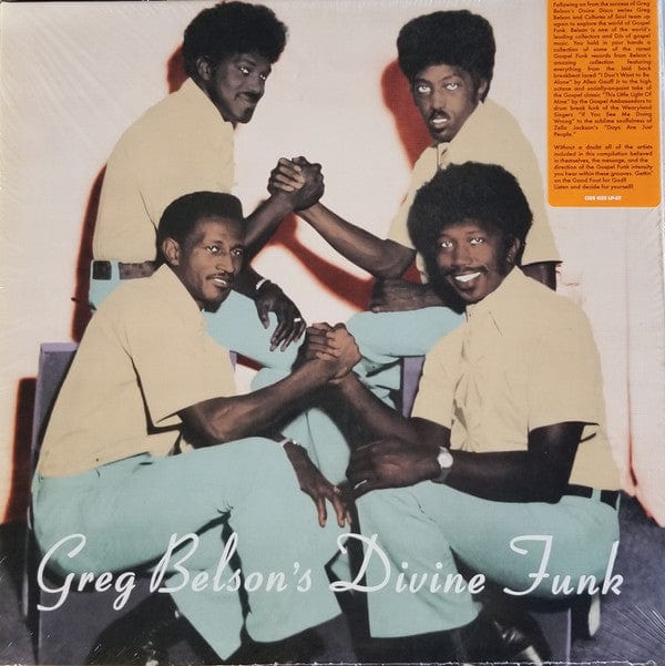 Greg Belson - Divine Funk (Rare American Gospel Funk And Soul) (LP) Cultures Of Soul Records Vinyl 820250003213