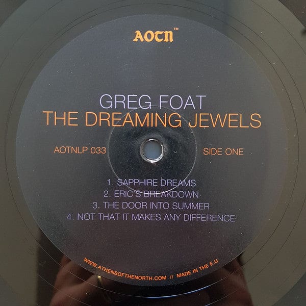 Greg Foat - The Dreaming Jewels (LP, Album) Athens Of The North