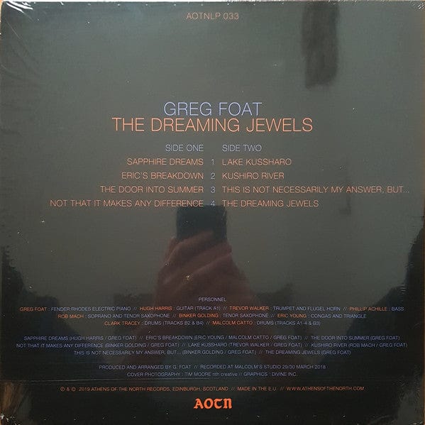 Greg Foat - The Dreaming Jewels (LP, Album) Athens Of The North