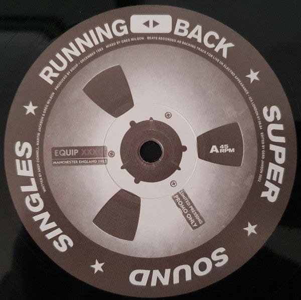 Greg Wilson Presents Equip - XXXO + ICA Beats 84 (12") Running Back Vinyl