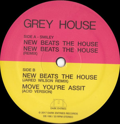 Greyhouse - New Beats The House (12", EP) Dark Entries
