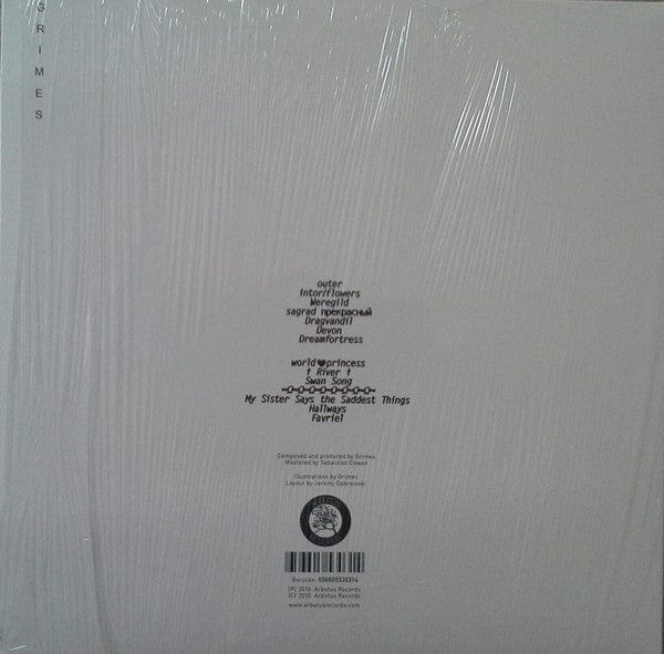 Grimes (4) - Halfaxa (LP) Arbutus Records Vinyl 656605530314
