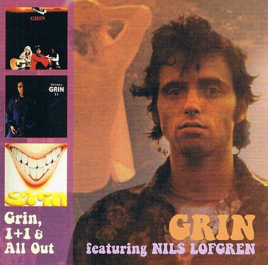 Grin Featuring Nils Lofgren - Grin, 1+1 & All Out (2xCD) Floating World CD 805772626829