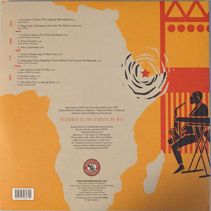 Groupe RTD - Dancing Devils Of Djibouti (2xLP) Ostinato Records (2) Vinyl 827565062799
