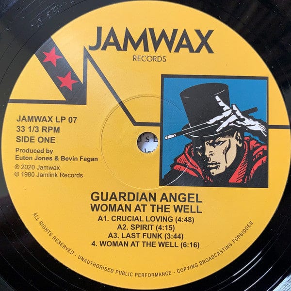 Guardian Angel (2) - Woman At The Well (LP) Jamwax Vinyl