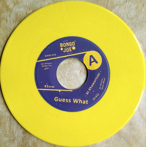 Guess What / Porest - Al Khawarizmi / Hoyda (7", Single, Ltd, Yel) Les Disques Bongo Joe