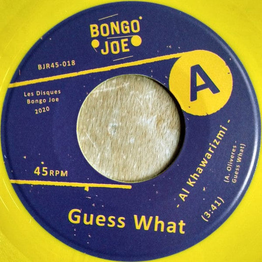 Guess What / Porest - Al Khawarizmi / Hoyda (7", Single, Ltd, Yel) Les Disques Bongo Joe