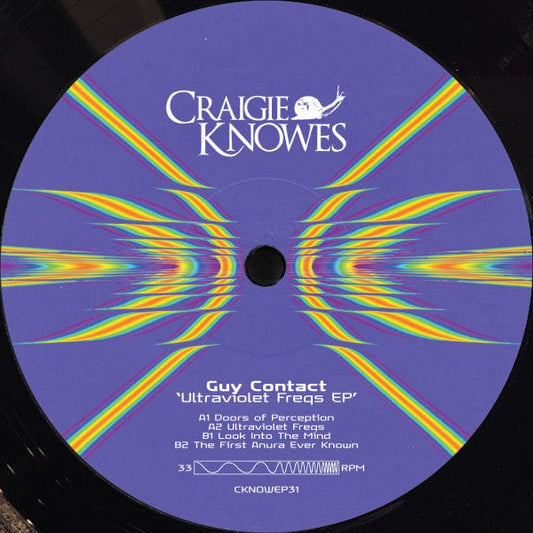 Guy Contact - Ultraviolet Freqs EP (12") Craigie Knowes Vinyl