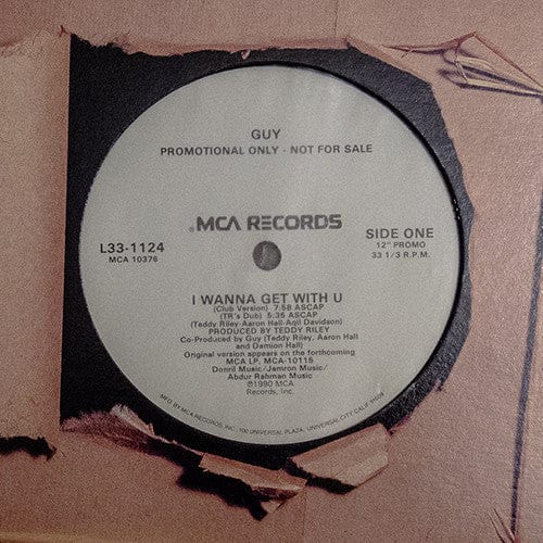 Guy - I Wanna Get With U (12", Promo) MCA Records