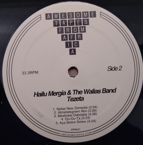Hailu Mergia & The Walias Band* - Tezeta (LP) Awesome Tapes From Africa Vinyl 843563134993