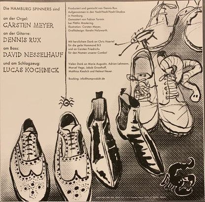 Hamburg Spinners - Skorpion Im Stiefel (LP) Légère Recordings, a sexy Vinyl