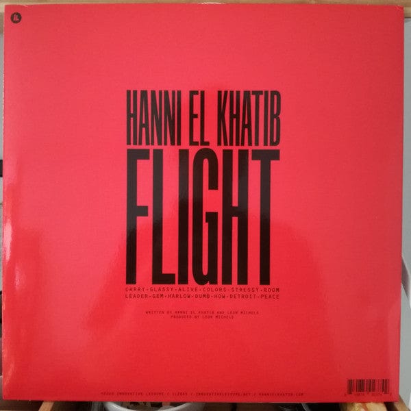 Hanni El Khatib - Flight (LP) Innovative Leisure Vinyl 810874023742
