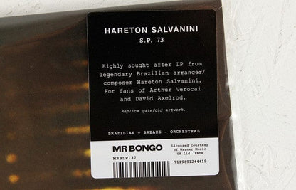 Hareton Salvanini - S.P. 73 (LP) Mr Bongo Vinyl