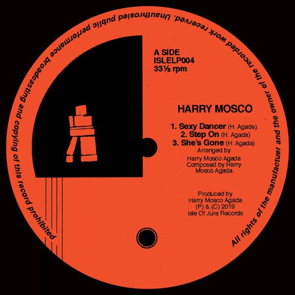 Harry Mosco - Peace & Harmony (LP) Isle Of Jura Records Vinyl 0192641261671