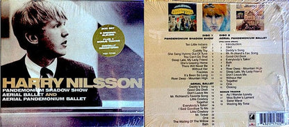 Harry Nilsson - Pandemonium Shadow Show, Aerial Ballet, And Aerial Pandemonium Ballet (2xCD) Camden Deluxe,BMG CD 743217574222