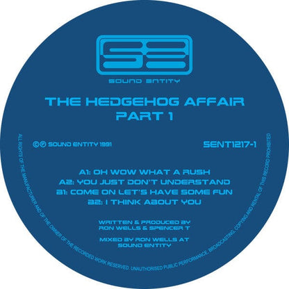 Hedgehog Affair - Part 1 (12") Sound Entity Records Vinyl