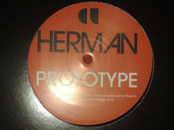 Herman – Prototype / April Skies (10", Fine Art Recordings, 2010) Back Cover
