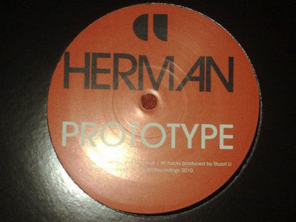 Herman – Prototype / April Skies (10", Fine Art Recordings, 2010) Back Cover