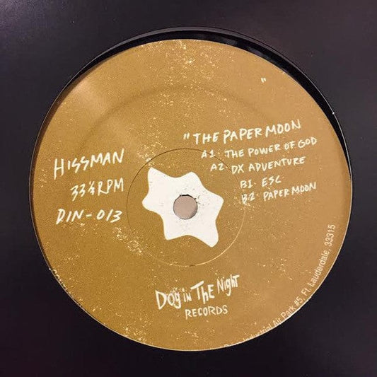 Hissman - Paper Moon (12") Dog In The Night Records Vinyl