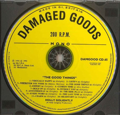 Holly Golightly - The Good Things (CD) Damaged Goods CD 5020422006522