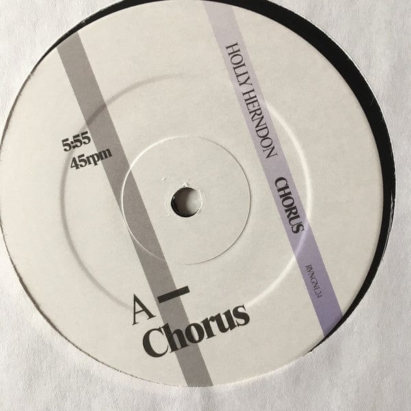 Holly Herndon - Chorus (12") RVNG Intl. Vinyl 798295512109