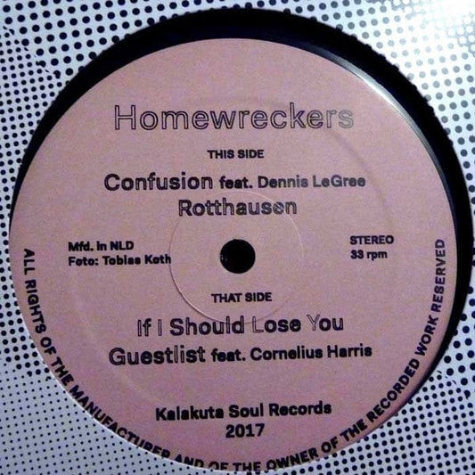 Homewreckers - Confusion EP (12") KALAKUTA SOUL RECORDS Vinyl