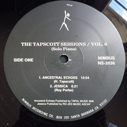 Horace Tapscott - The Tapscott Sessions Vol. 6 (LP) Nimbus West Records, Nimbus West Records Vinyl