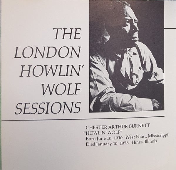 Howlin' Wolf - The London Howlin' Wolf Sessions (CD) Chess CD 076732929728